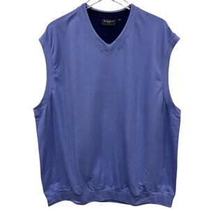 Vintage Bobby Jones Players 2X Vest Golf Athleisure 100% Cotton V-neck‎